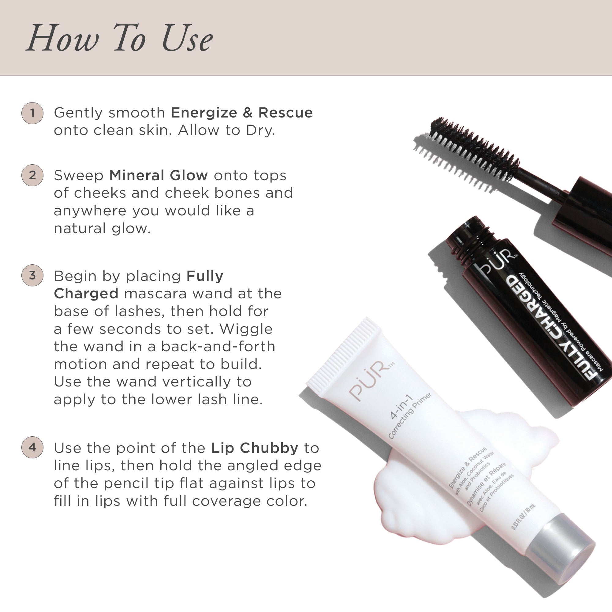 Daily Accessories 4-Piece Best Sellers Kit