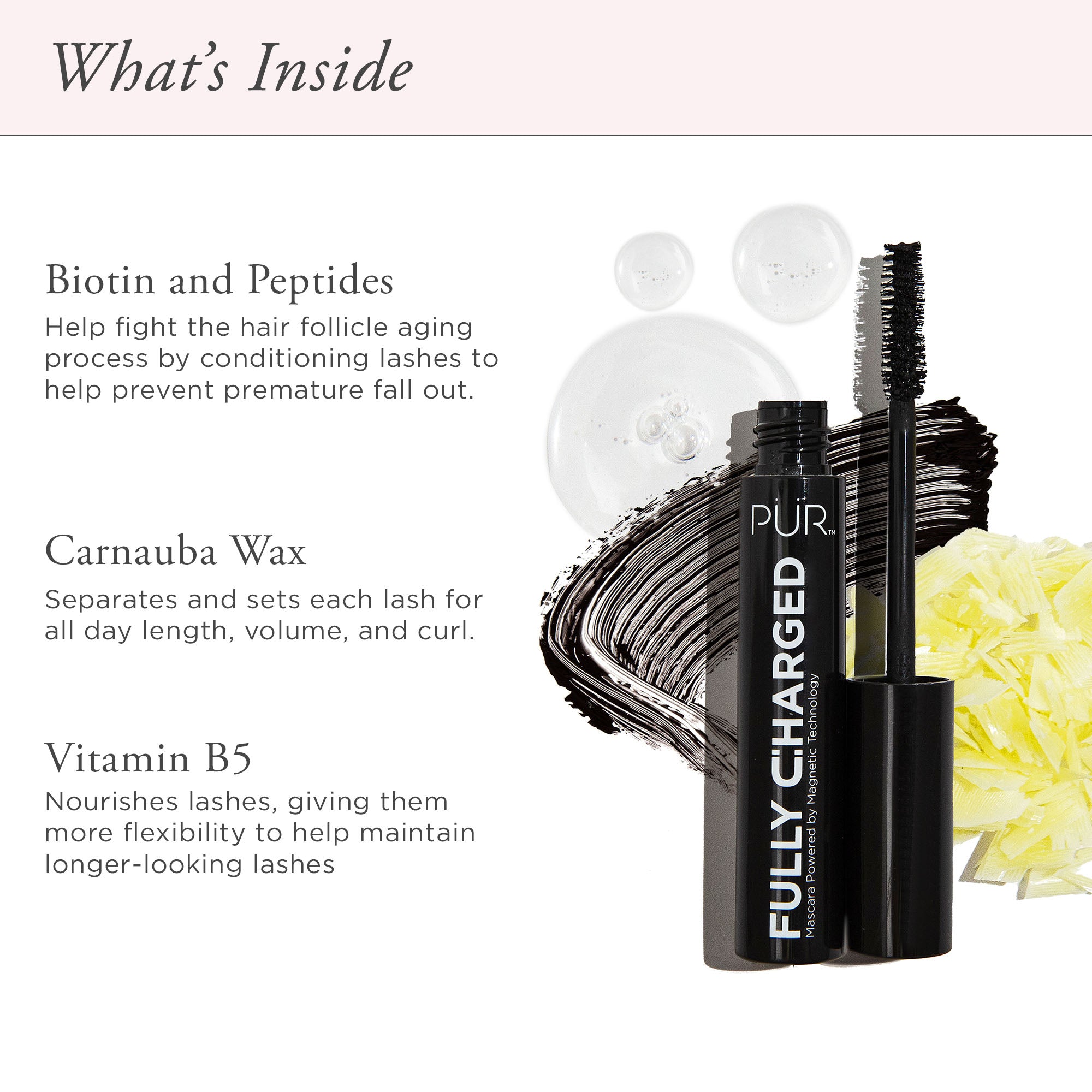 Fully Charged Mascara Powered by Magnetic Technology