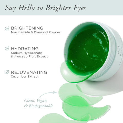 Mellow Eyes 30 Pairs Hemp-Infused Eye Patches
