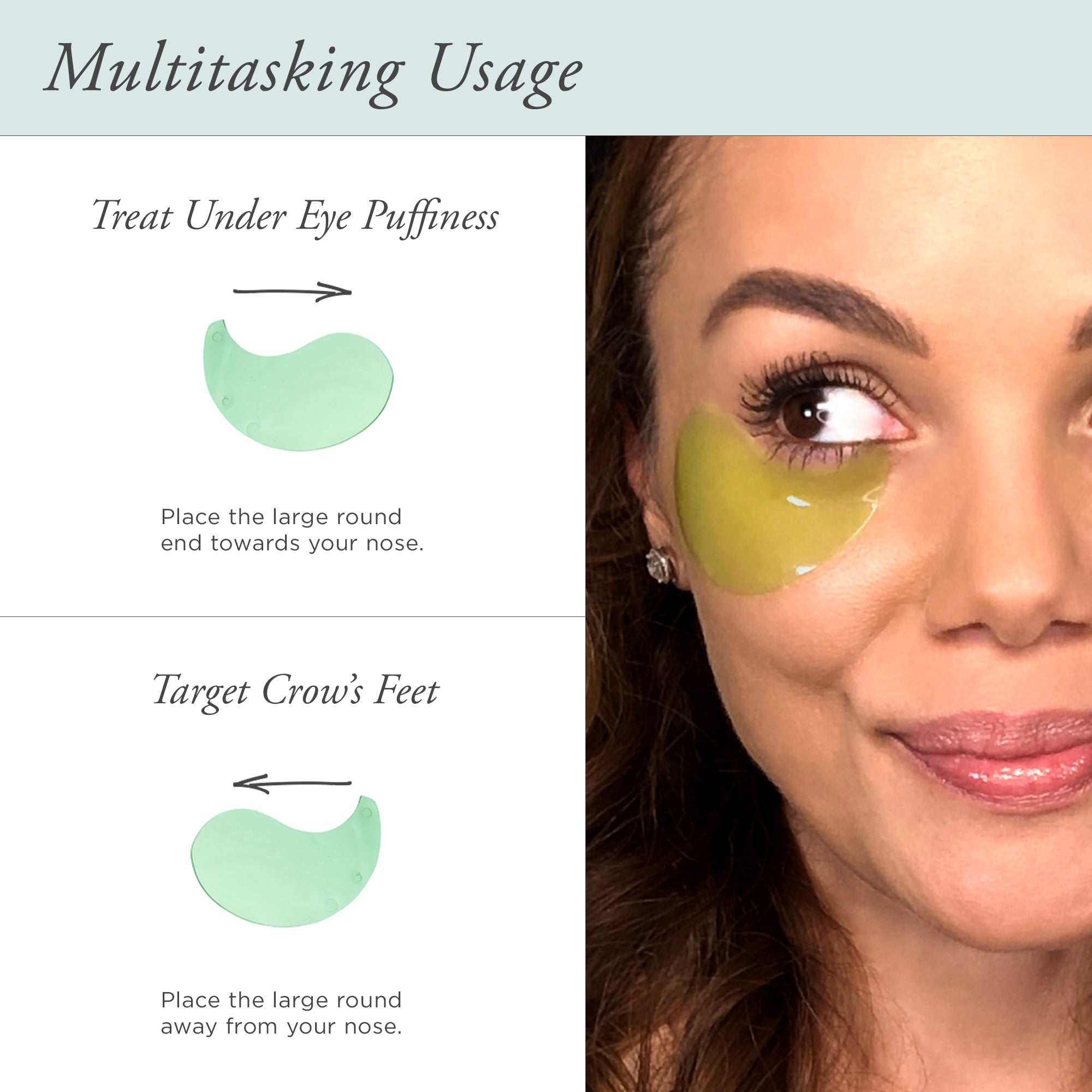 Mellow Eyes 30 Pairs Hemp-Infused Eye Patches