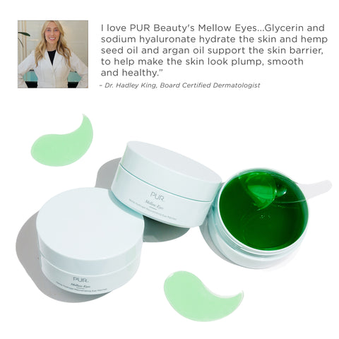 Mellow Eyes 30 Pairs Hemp-Infused Eye Patches