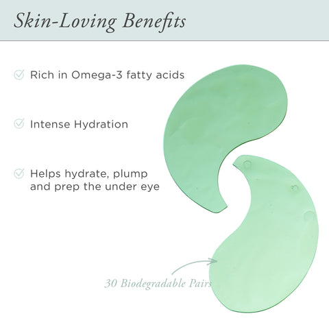 Mellow Eyes 30 Pairs Hemp-Infused Eye Patches