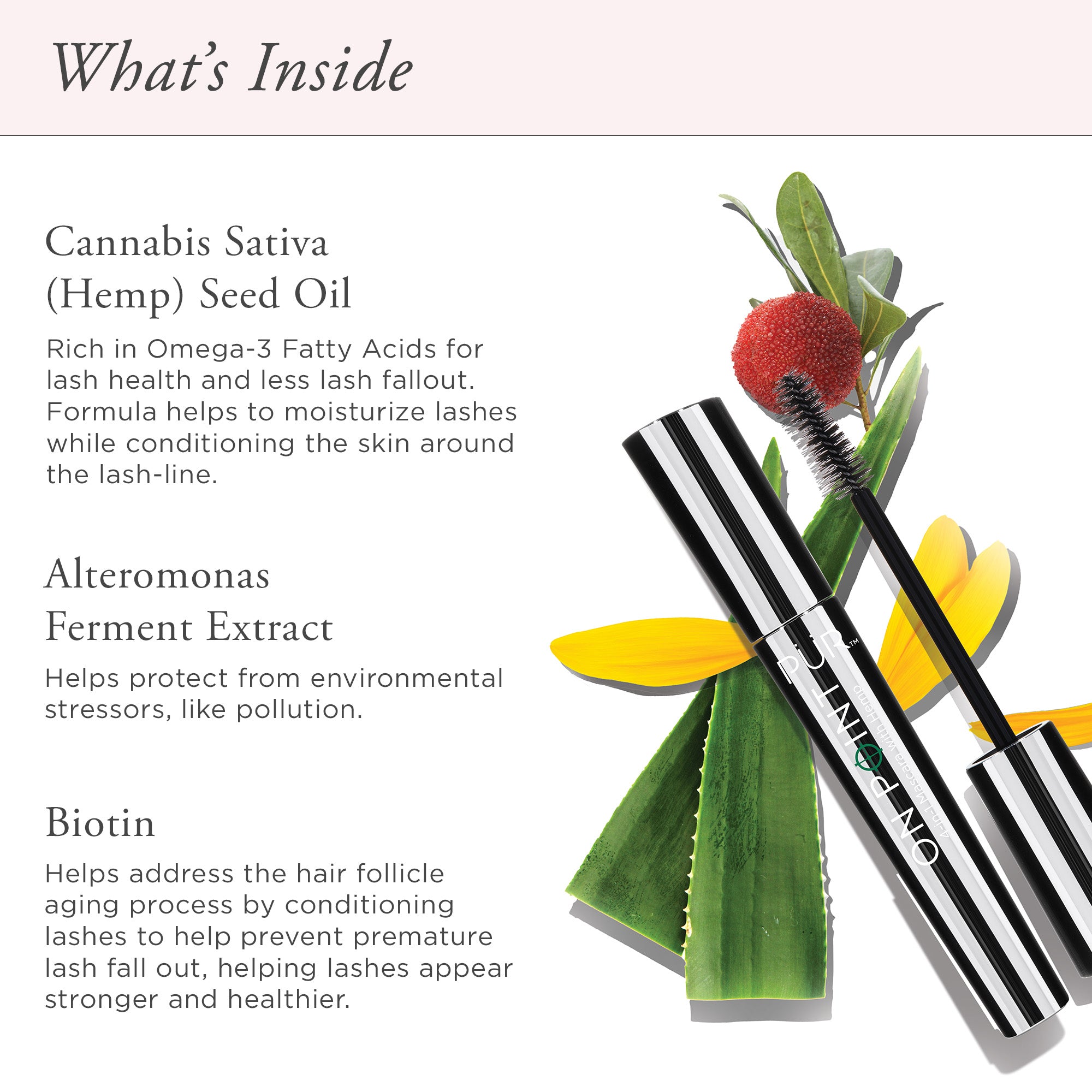 On Point Mascara with Hemp