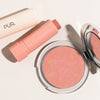 PUR Silky Tint Creamy Multitasking Stick w/ Blush Duo Coral Cosmo + Pretty in Peach Blushing Act