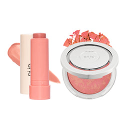 Product Image for PUR Silky Tint Creamy Multitasking Stick w/ Blush Duo Coral Cosmo + Pretty in Peach Blushing Act