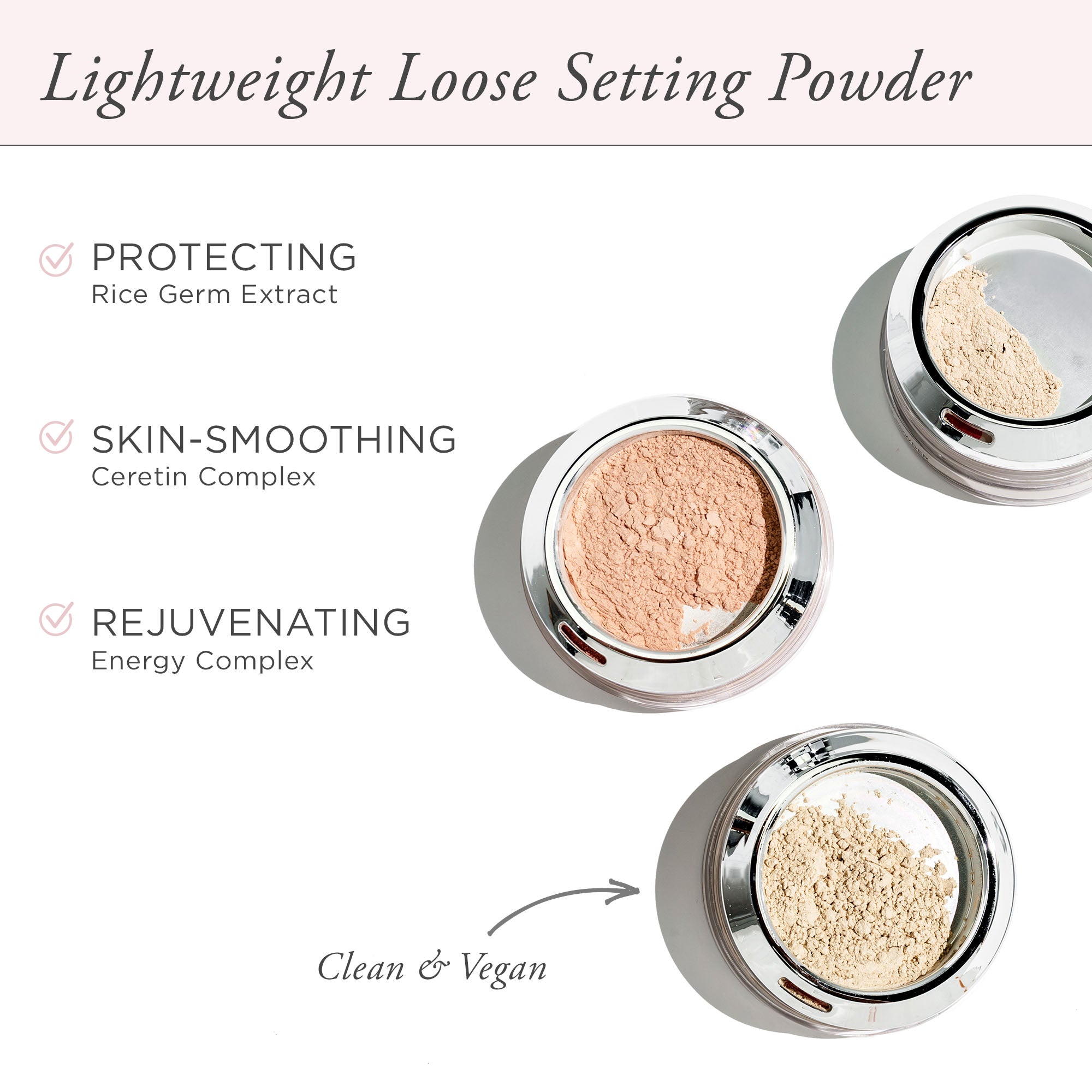 4-in-1 Loose Setting Powder Lightweight Blurring Powder - Translucent