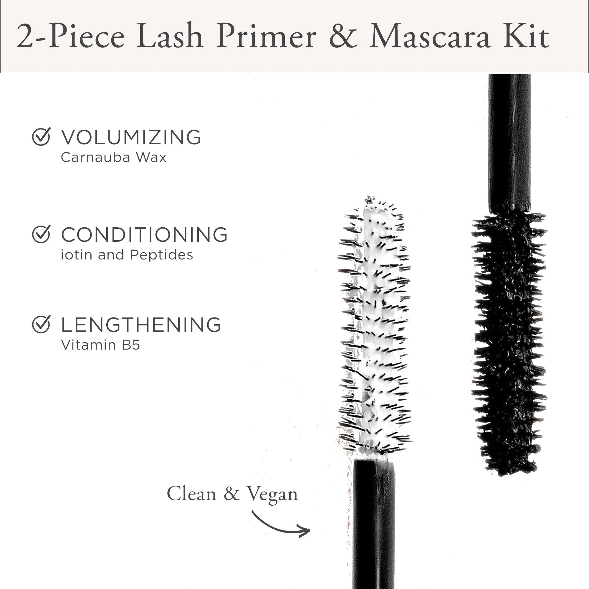Double-Charged 2-Piece Magnetic Mascara & Primer Kit