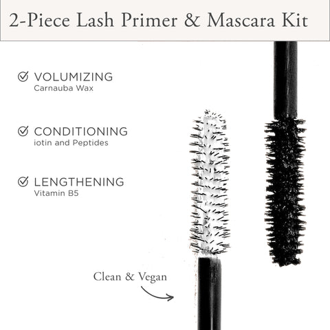 Double-Charged 2-Piece Magnetic Mascara & Primer Kit