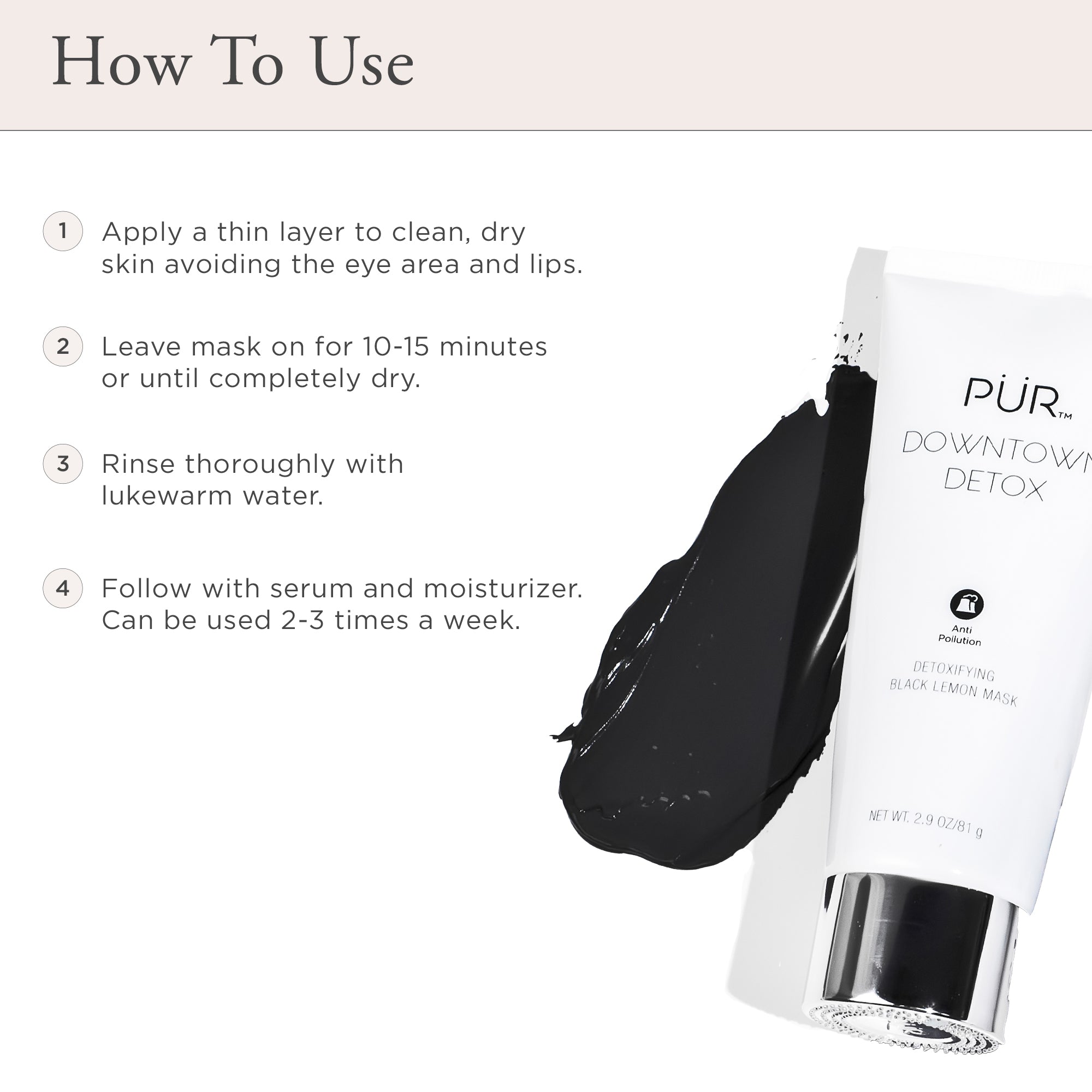 Downtown Detox Antioxidant Anti-Pollution Mask