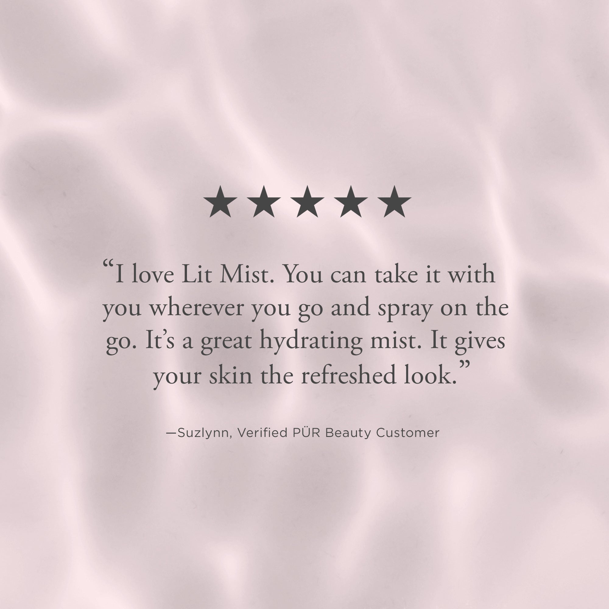 Mini Lit Mist Illuminating Setting Spray