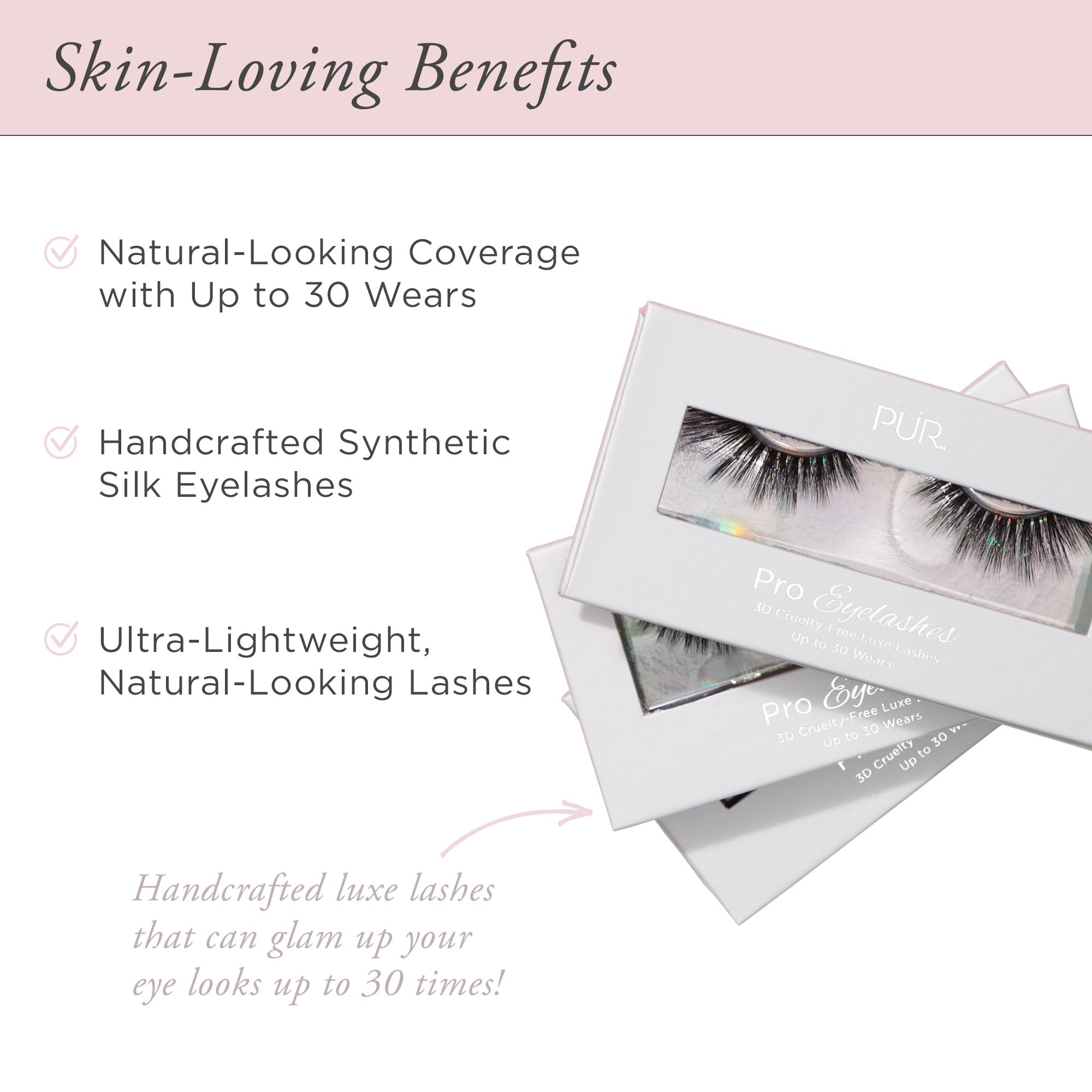 PRO Eyelashes 3D Faux Mink Lashes