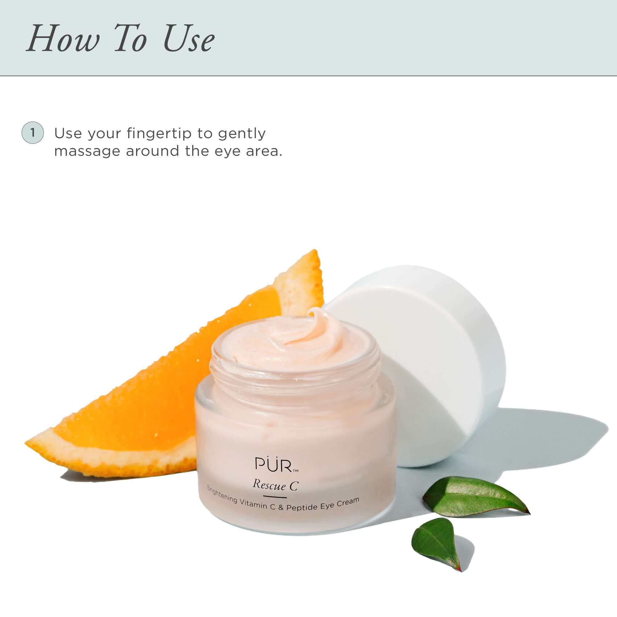 Rescue C Brightening Vitamin C & Peptide Eye Cream
